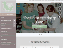 Tablet Screenshot of anthraciteanimal.com